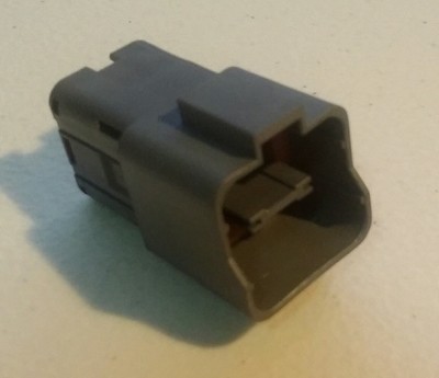 Radiator Fan Connector EVO 5&amp;6 (Male)