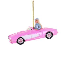 Pink Corvette Barbie