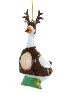 Porch Goose Reindeer
