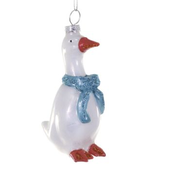 Country Goose Ornament