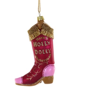 Have a Holly Dolly Christmas Boot
