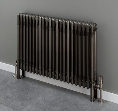 Cornel Horizontal Column Bare Metal Lacquer Radiator Cornel Horizontal Column Bare Metal Lacquer Radiator