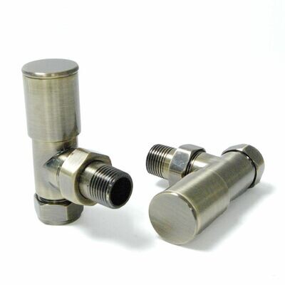 Essential Manual Angle Valve in Antique Brass finish