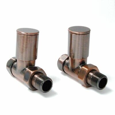 Essential Manual Straight Valve in Antique Copper finish Essential Manual Straight Valve in Antique Copper finish