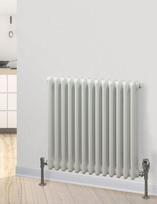 Fitzrovia Horizontal 3 Column Radiator in White