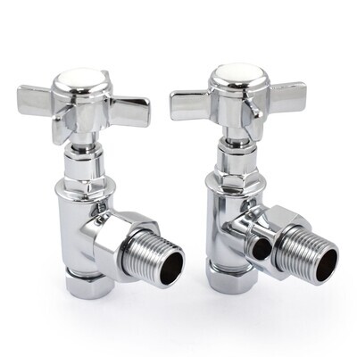 Essential Crosshead Manual Angle Valve in Chrome finish Essential Crosshead Manual Angle Valve in Chrome finish