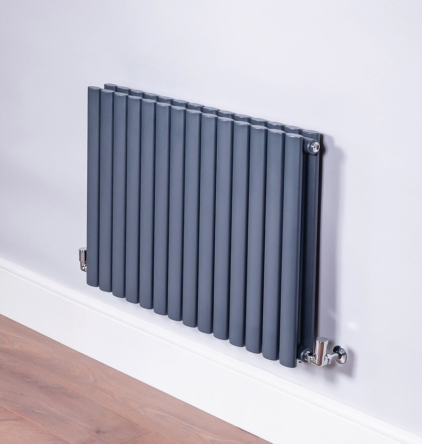 Cove Double Horizontal Radiator - 550mm High