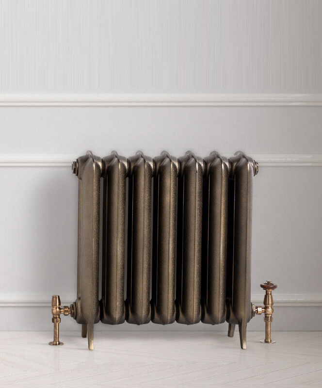 Astro 2 Column Cast Iron Radiator - 520mm High