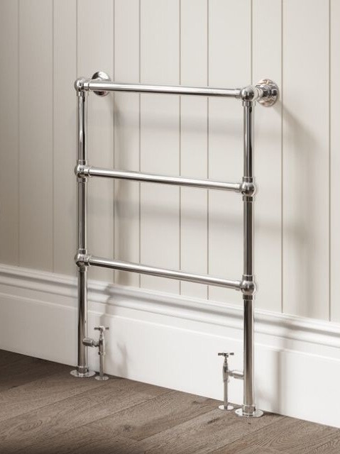 Eastbury Traditional Towel Rail, Please select finish:: Chrome