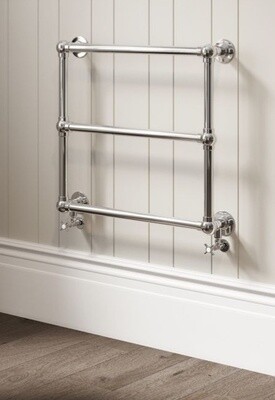 Hungerford Traditional Towel Rail, Please select finish:: Chrome