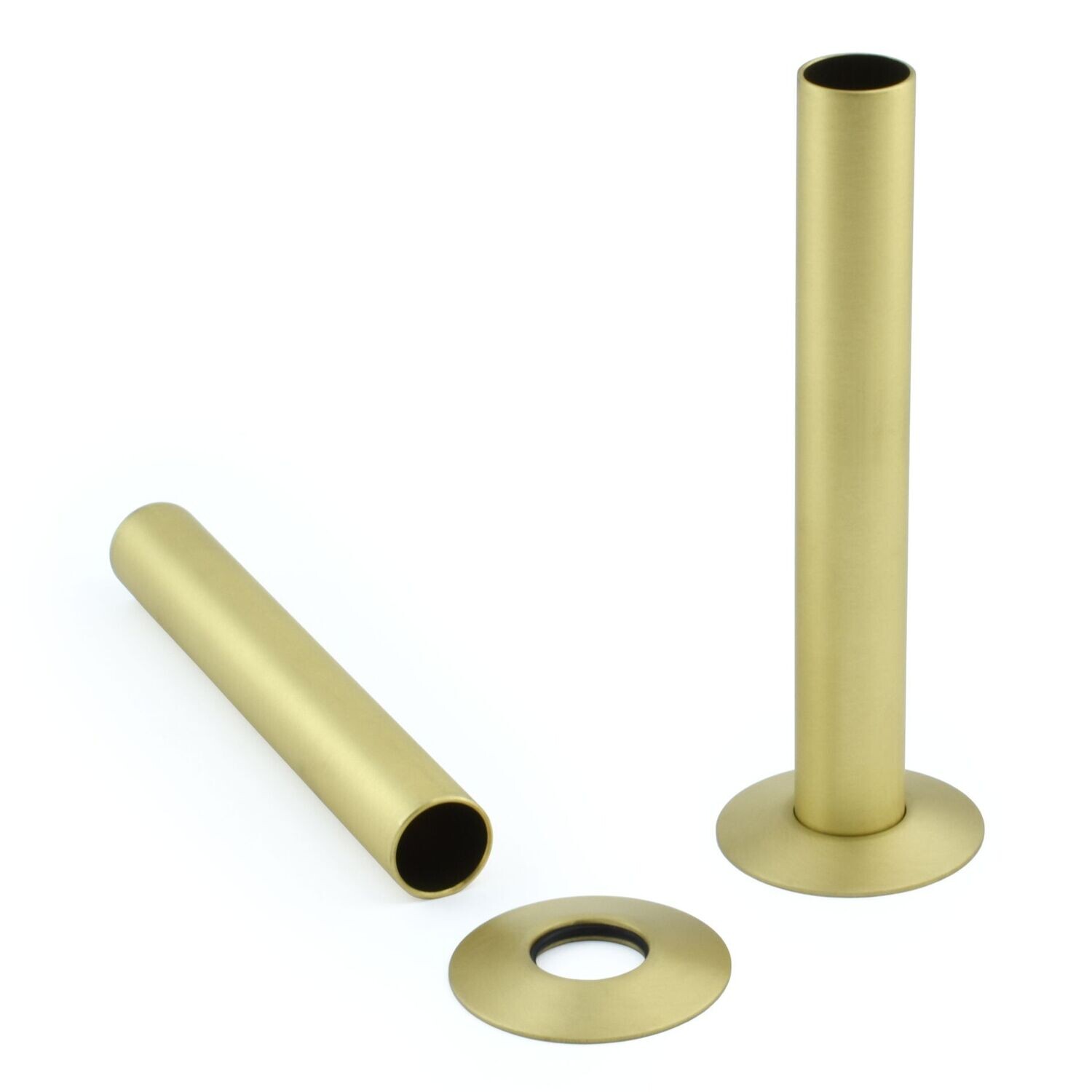 Pipe Sleeve Kit (130mm Long) - Brushed Brass