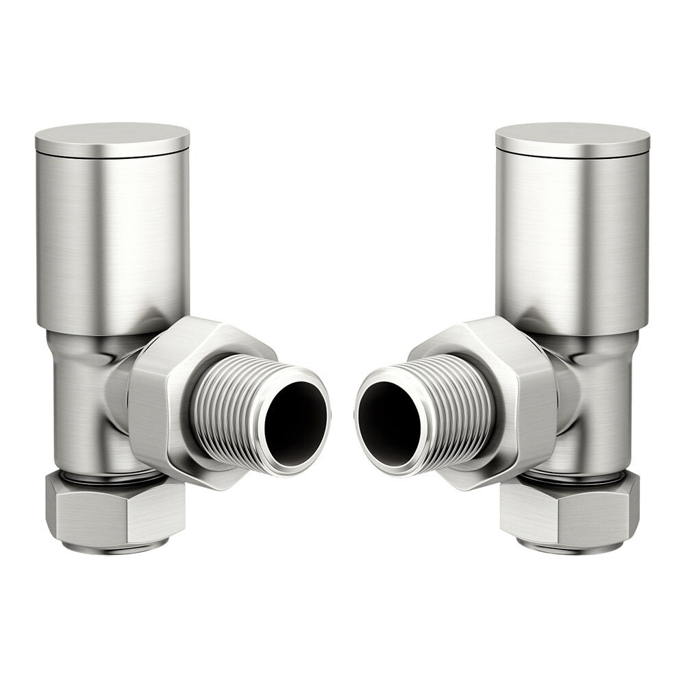 Essential Manual Angle Valve in Brushed Nickel finish