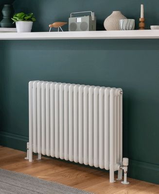 Cornel 4 Column 750mm High x 1781mm Wide - White