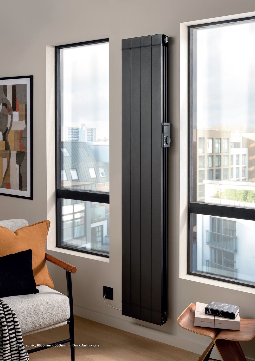 EOR Electric Vertical Aluminium Radiator