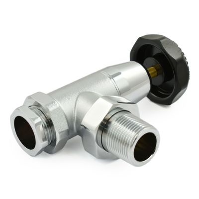 Aston Manual 3/4" Angle Valve in Chrome finish