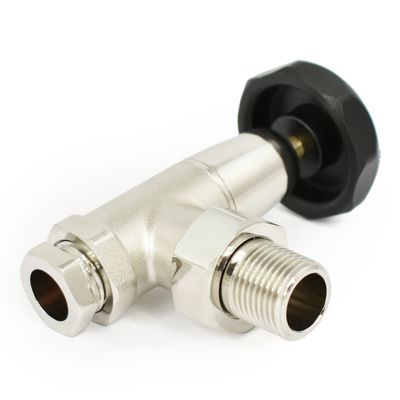 Aston Manual 1/2" Angle Valve in Polished Nickel finish