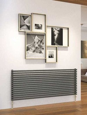 Vulcano Single Horizontal - Textured Dark Grey