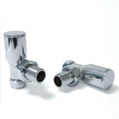 Essential Manual Angle Valve in Chrome finish