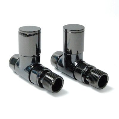 Essential Manual Straight Valve in Black Nickel finish Essential Manual Straight Valve in Black Nickel finish