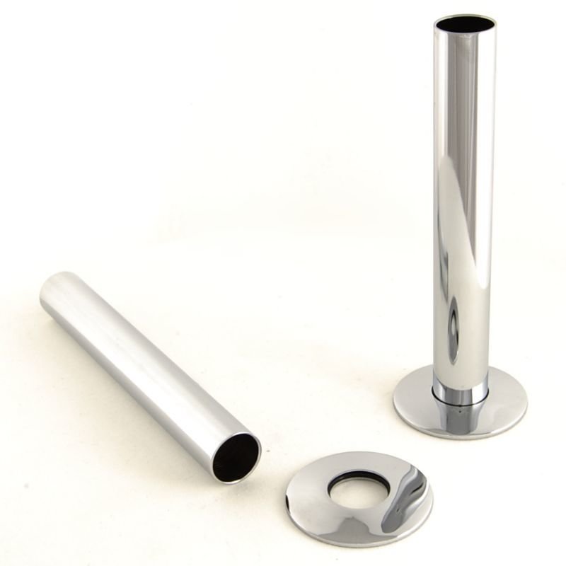 Pipe Sleeve Kit (130mm Long) - Chrome