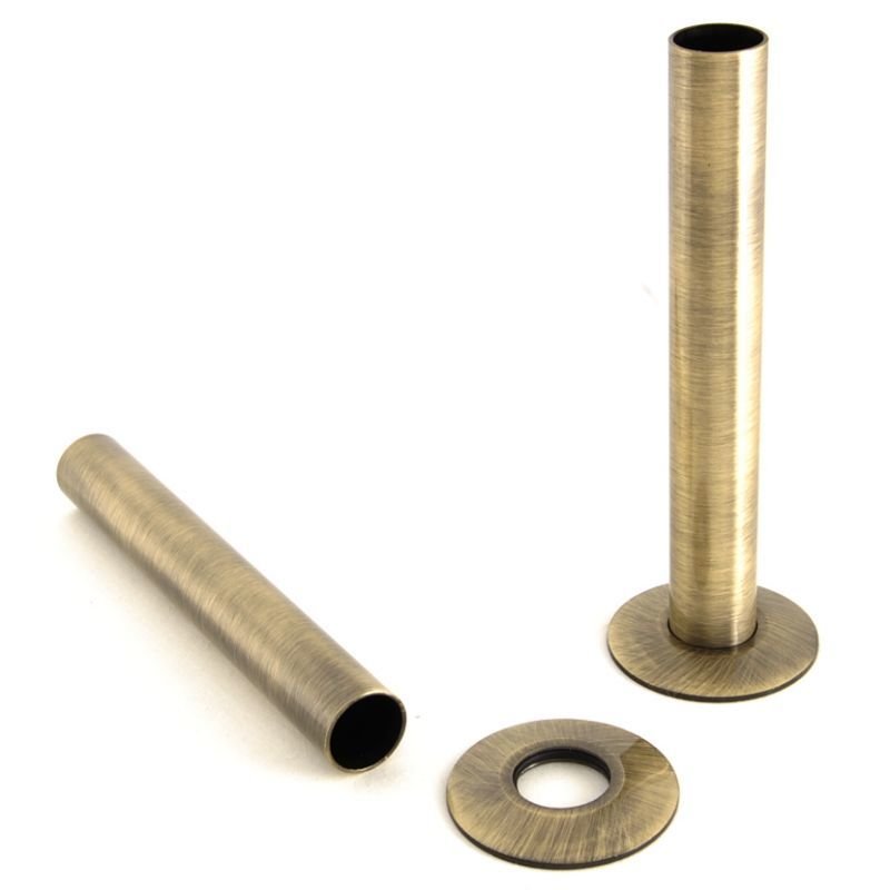 Pipe Sleeve Kit (130mm Long) - Antique Brass