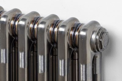 Fitzrovia Vertical Column Radiator in Raw Lacquer