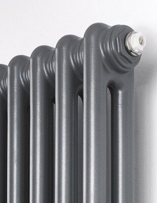 Fitzrovia Vertical Column Radiator in Anthracite