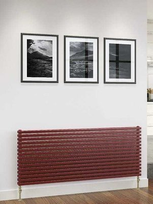 Cube Double Horizontal - Wine Red RAL 3005