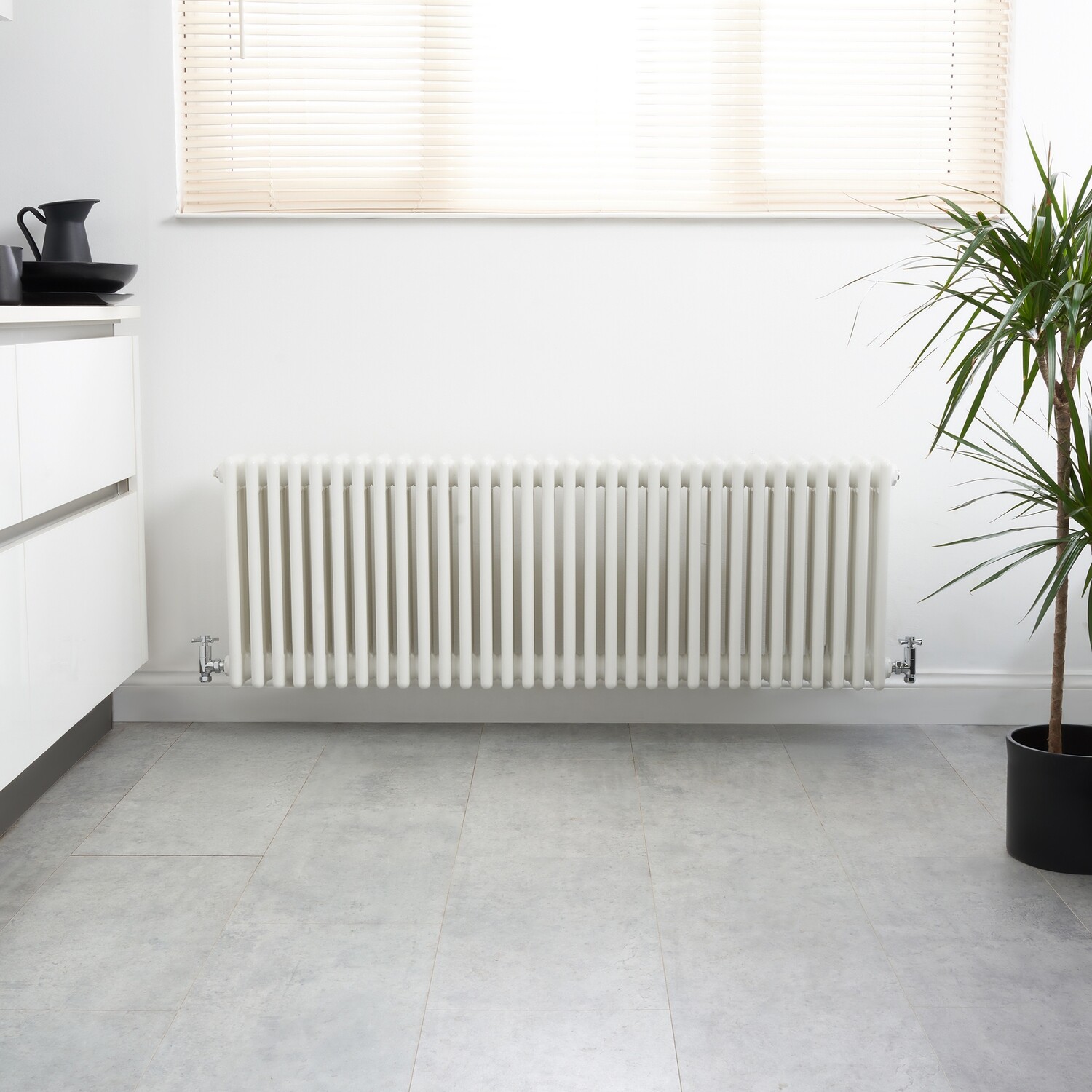 TRS Column 4 Column 400mm High Radiator