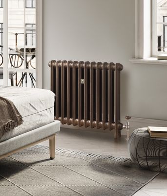 Ionic 2 Column Cast Iron Radiator - 490mm High