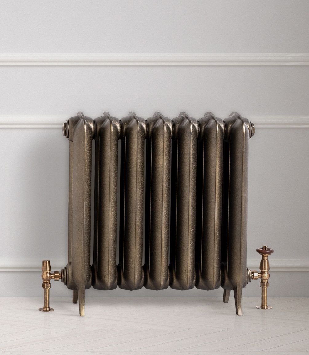Astro 2 Column Cast Iron Radiator - 620mm High