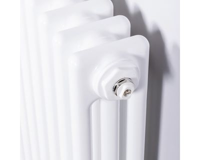 Modus 3 Column 600mm High x 622mm Wide - White