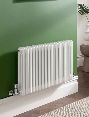 Cornel 4 Column 600mm High x 1151mm Wide - White