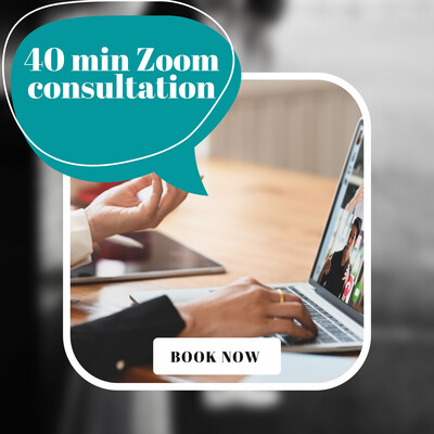 40 Min Telephonic/Zoom Consultation