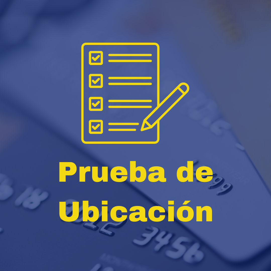 Prueba de ubicación - Otras Escuelas