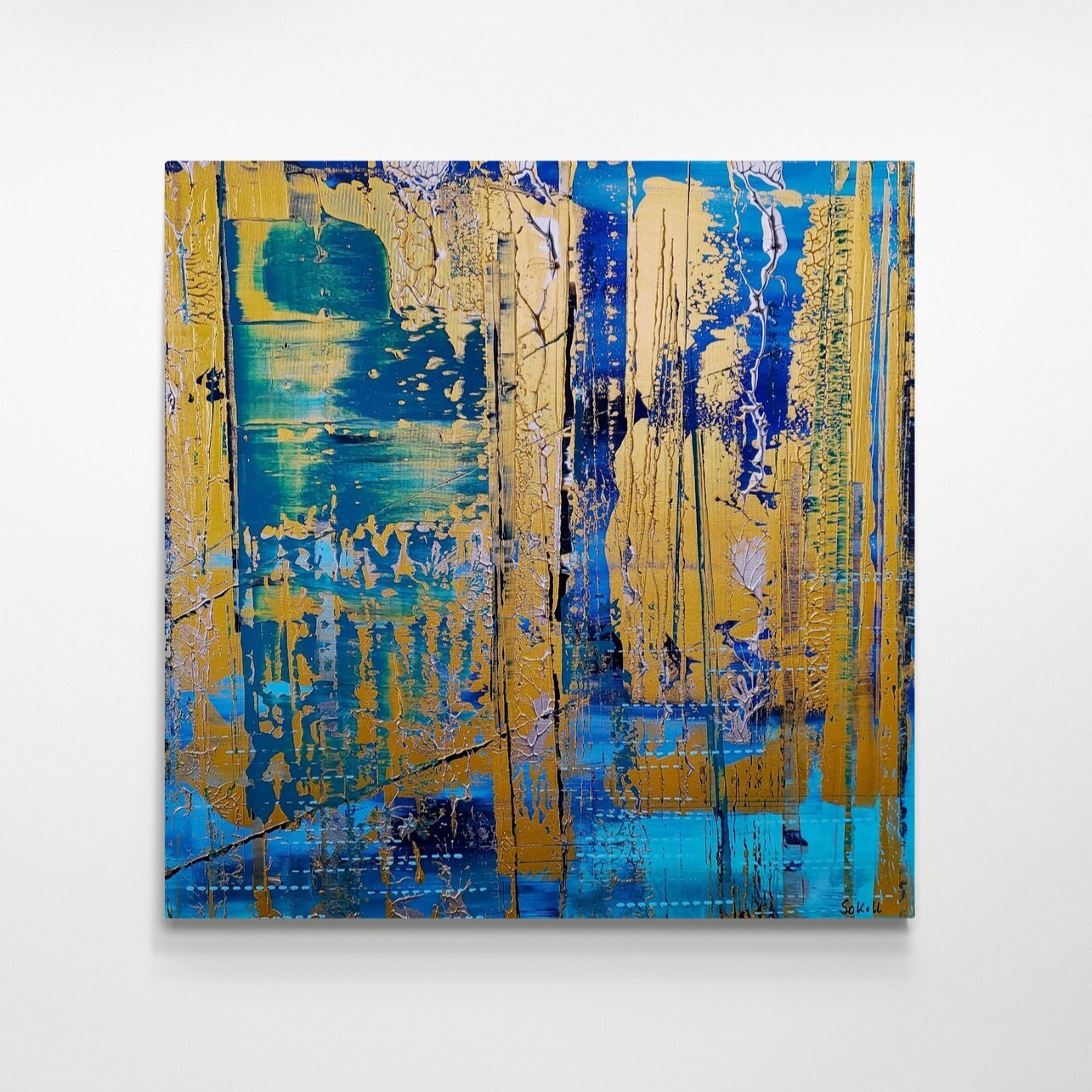Azurtraum in Gold | Azure dream in gold