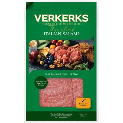 Italian Thin Sliced Salami 100gm