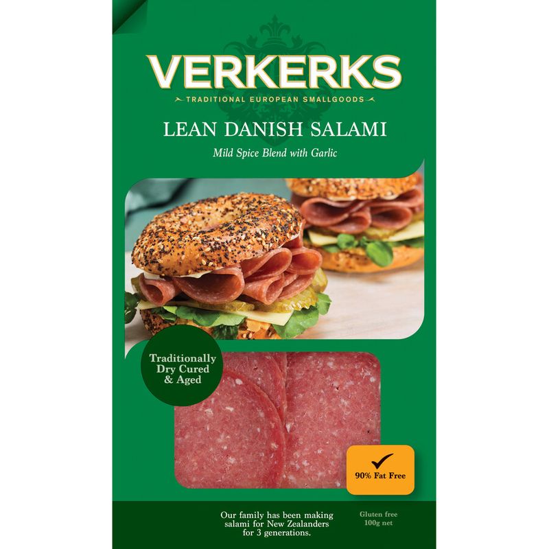 Lean Danish Salami 100gm