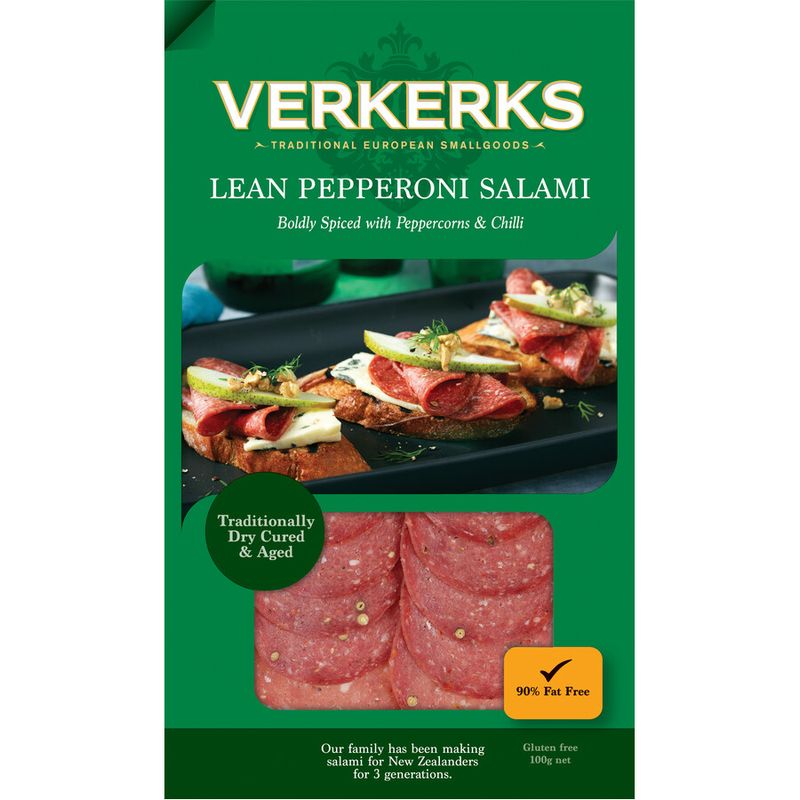 Lean Pepperoni Salami 100gm