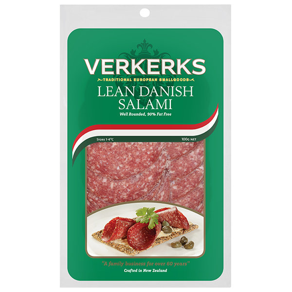 Lean Danish Salami 100gm