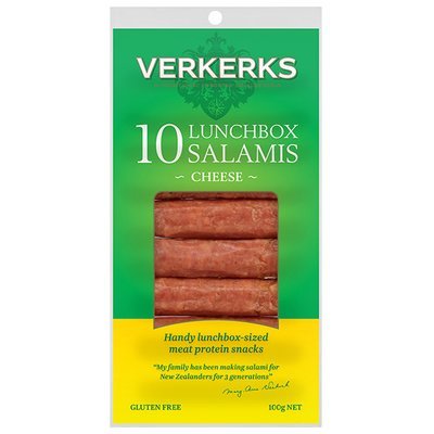 Cheese Lunchbox Salamis 100gm