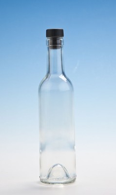 375ml Wine / spirit  bottle with plastic cork