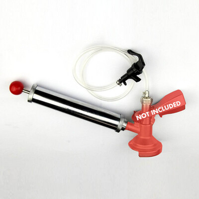 Party pump kit for commercial beer keg