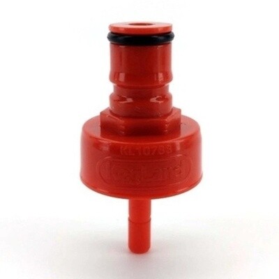 Carbonation Cap - Plastic Red