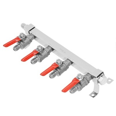 CO2 GAS MANIFOLD - 4 WAY