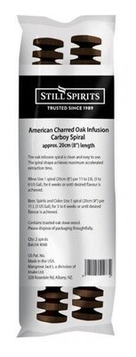 American Charred Oak Carboy Spiral