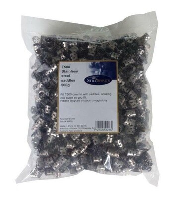 Stainless Steel Saddles 500g