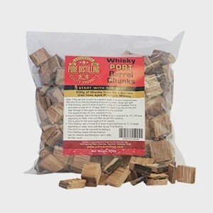 Whisky Port Barrel Chunks 500g