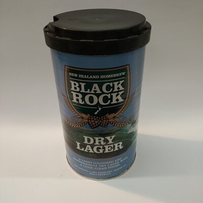 Black Rock Dry Lager 1.7KG Can