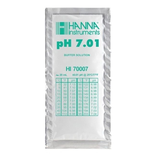 PH 7.01 Calibration Solution - 20ml Sachet